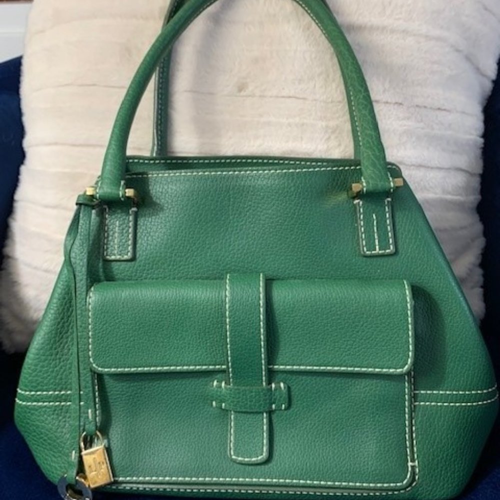 Loro Piana Green Purse